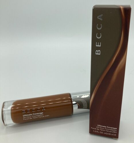 Becca Ultimate Coverage 24hr Foundation Makeup Full Size 1oz/30ml Cardamon 5W3 - Picture 2 of 2