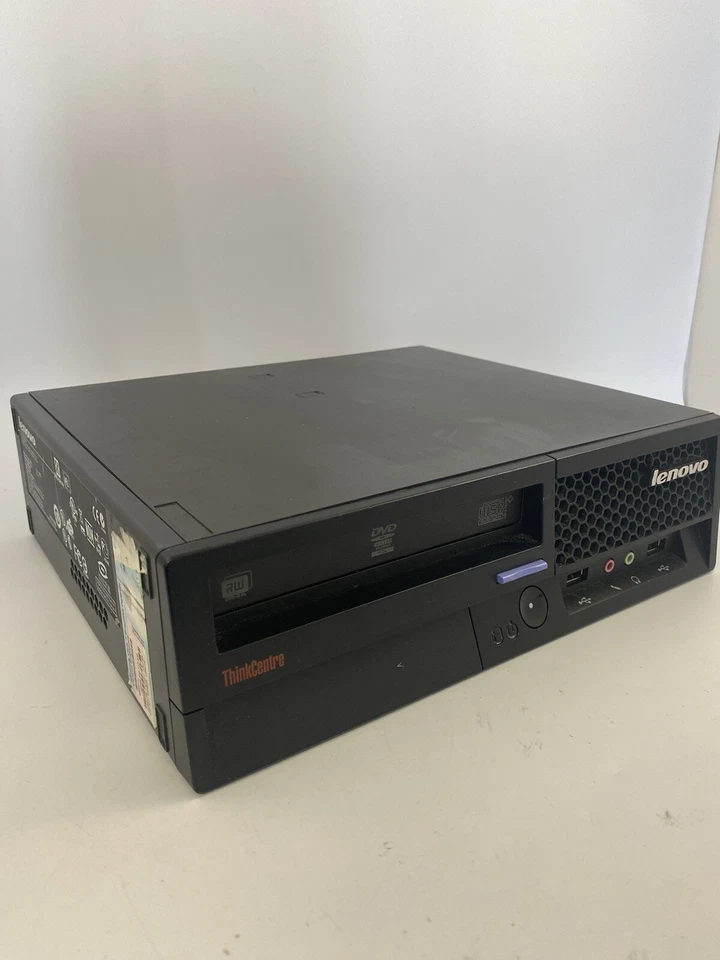 Lenovo Thinkcentre M57 6395 Black 80GB HDD 4GB RAM Windows 10 Desktop PC - Image 2 of 4
