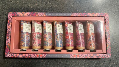 William Morris CLEMENTINE & CLOVE Hand Cream Collection Set of 7x 1 oz Pink Box