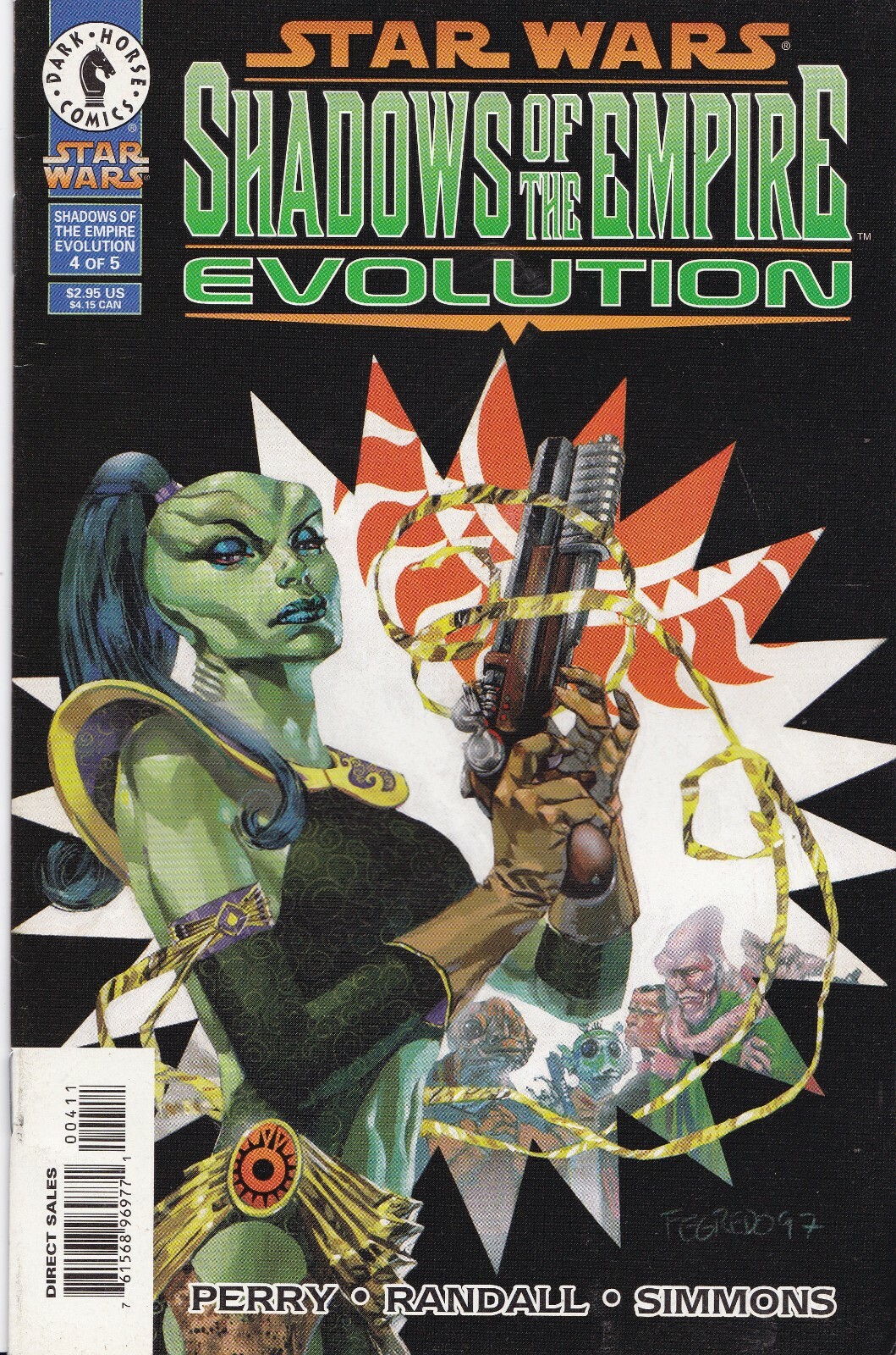 STAR WARS SHADOWS OF THE EMPIRE - Evolution (1998) #4 - Back Issue