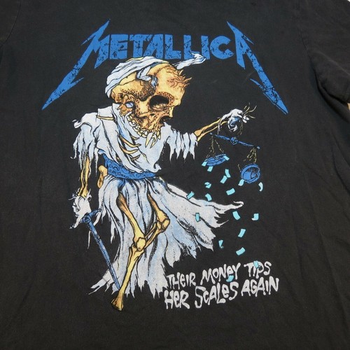 METALLICA JUSTICE THEIR MONEY TIP HER 
