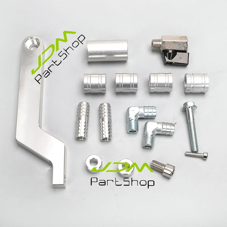 Soporte Silver Billet Oil Catch CAN Z 5,7 L HEMI para Dodge RAM 1500 2500 3500  Foto 2 de 4