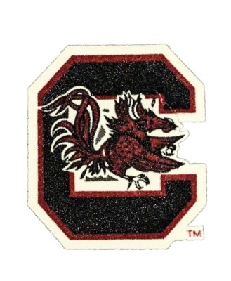 University of South Carolina Gamecocks Logo Felt Iron-On Patch