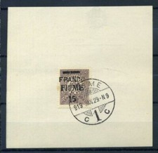 Rijeka 1919 Sass. 31 Oblitéré 80% << 15 >> FRANCO FIUME.