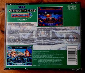 SEGA MEGA DRIVE MEGA-CD GAME BATTLECORPS TESTED WORKING PAL SECAM