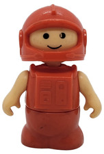 Playworld Toys 1984 Li'l Playmates Space Station Playset - Red Astronaut B 
