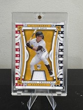 2023 Panini National Treasures Henry Davis #37 Red, White & Blue Holo /49