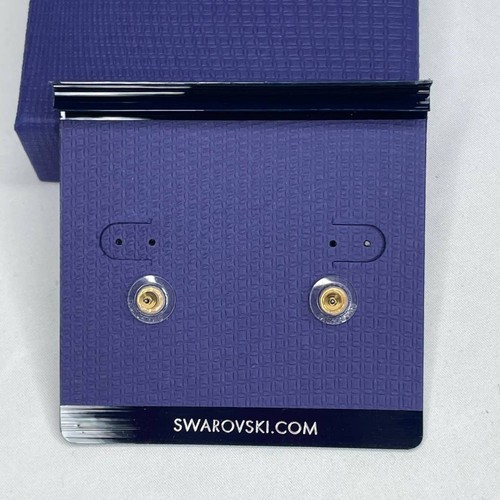 Swarovski Tarot Magic Stud Pierced Earrings White, Gold-tone plated - Picture 5 of 9