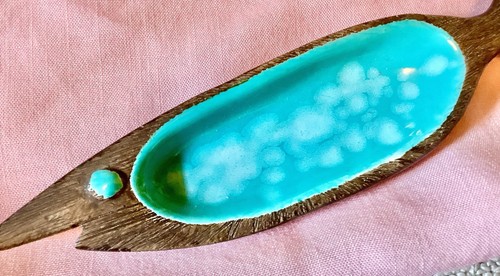 Vintage TiKI DisH FiSH 50s 60s SWoRDFisH McM Ceramic MOD AtoMiC TReaSuR CraFT VG