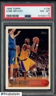1996 Topps #138 Kobe Bryant Los Angeles Lakers RC Rookie HOF PSA 8 NM-MT