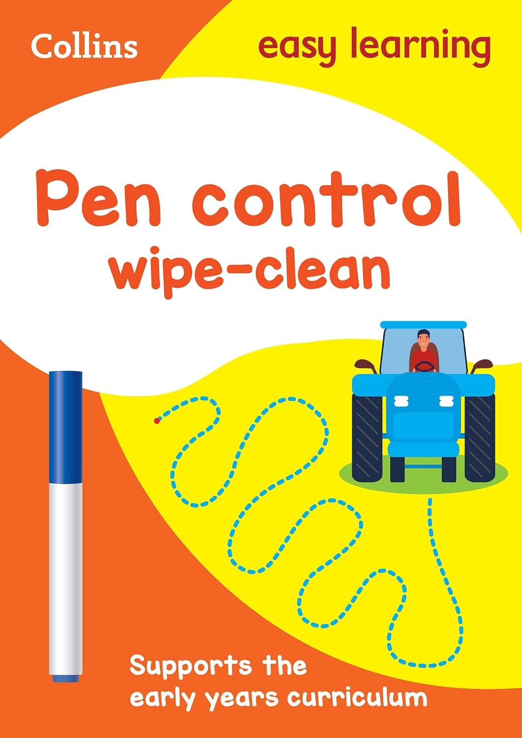 Pen Control Age 3-5 Wipe Clean Activity Book (Collins Easy Learning Preschool) - Image 2