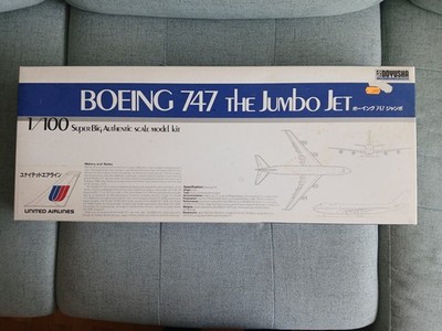 Doyusha Boeing 747 ''United Airlines'' 1:100! Echte Rarität!!!