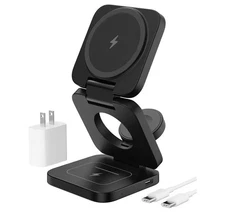 KUXIU X55 3 in 1 wireless charger for iPhone 16/15/14/13/12 Apple Watch AirPods