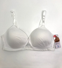 Hanes Light Wireless T-Shirt Bra Comfort White XL NEW
