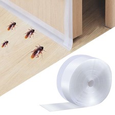16FT/5M Weather Stripping Door Seal Strip Self Adhesive Silicone Bottom Stopper
