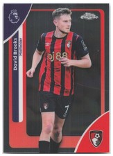 David Brooks 2026 Topps Chrome Premier League 4 quasi nuovo
