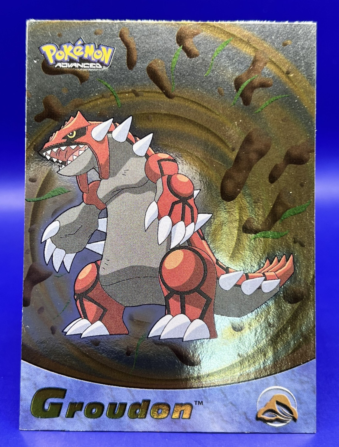 2003 Topps Pokémon Advanced Groudon #36 RARE FOIL HOLO LP