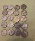 Lot of 20 Canadian 80% Silver Quarter Coins
