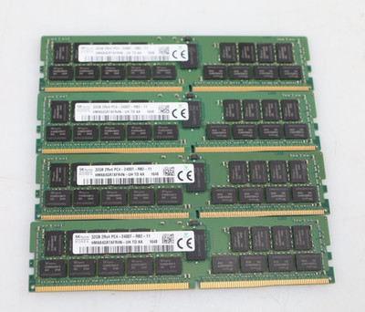 Lot 4x 32GB (128GB) Hynix HMA84GR7AFR4N-UH PC4-2400T ECC REG Memory