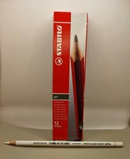 STABILO All - Coloured and Stabilo Graphite Pencil - (Pack of 12), White 