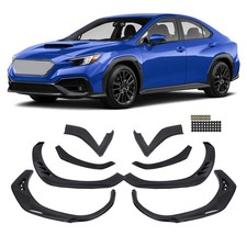 Fender Flares Body Kit Wide Trim For Subaru Wrx 2022-2024-2025 Gloss Black