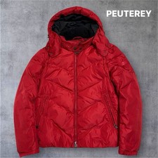 PEUTEREY Down Jacket Red Cold Protection Used