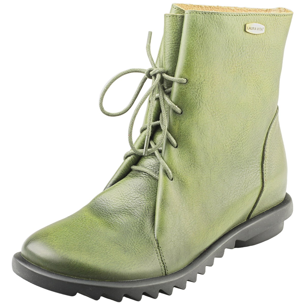 Laura Vita CYRIELLE 12 Ankle Boots Verde Donna - 39 EU