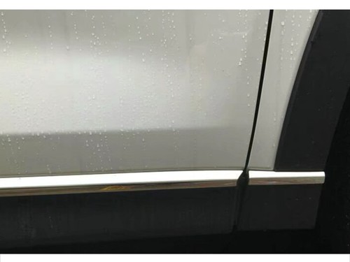 Cubierta de moldura de puerta lateral de carrocería de coche de acero inoxidable para Mazda CX5 CX-5 2017 - Imagen 9 de 11