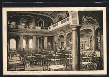 Ansichtskarte Hamburg-Neustadt, Dammtor-Kaffeehaus, Innenansicht 1916 