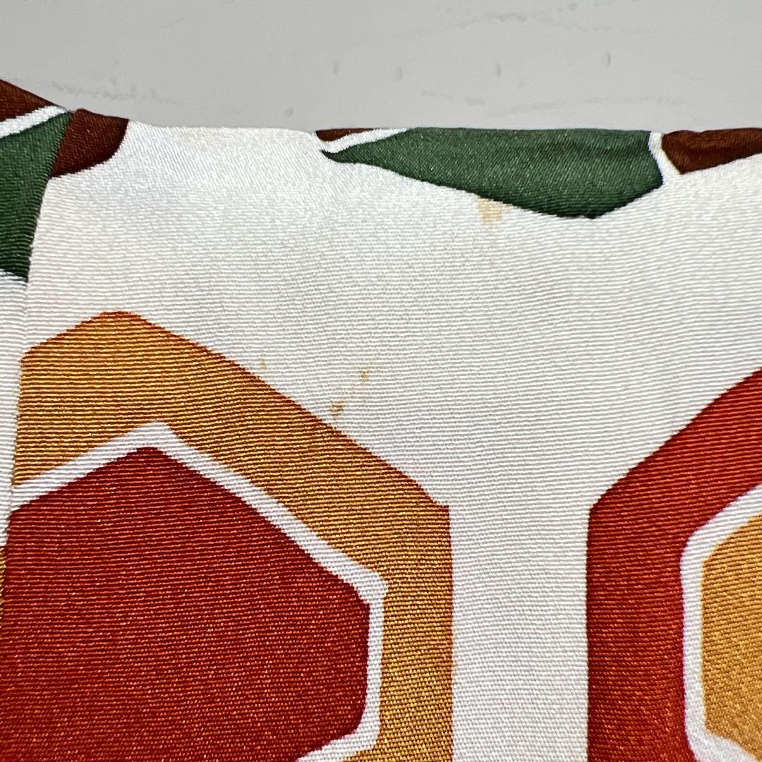 Michiko Silk Coat Tortoise Shell Pattern Geometri… - image 9