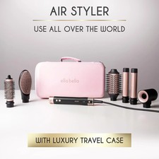 ELLA BELLA-6-in-1 Hot Air Styler, Hair Dryer  Straightener-CHOOSE YOUR COLOR 