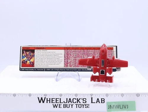 Powerglide 100% Complete 1985 Action Figure G1 Transformers A-10 Thunderbolt