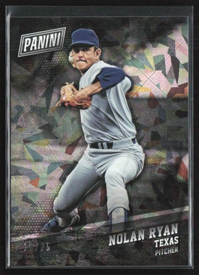 #ad Nolan Ryan 2017 Panini Black Friday Cracked Ice 25 #28 Texas Rangers $26.50