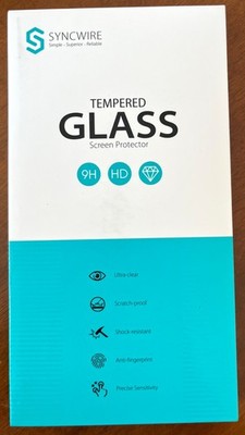 SYNCWIRE Kompatibel mit iPhone 8/7/6s/6 [3 Stück] Hartglas-Schutzfolie 9H HD NEU