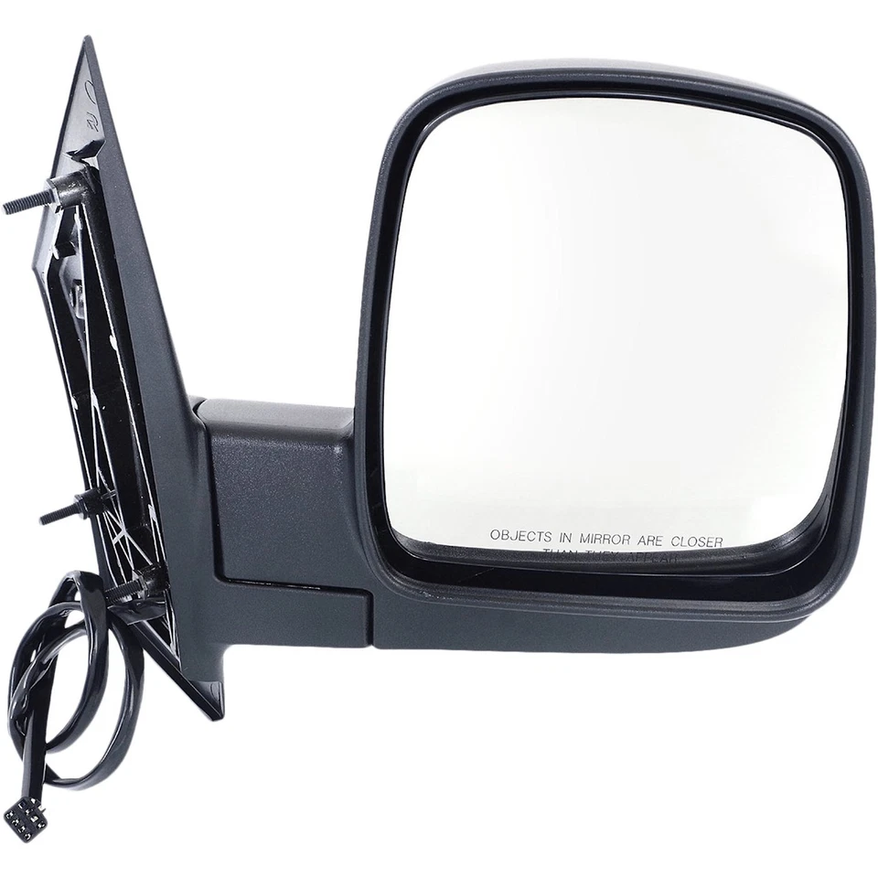 Mirrors Set of 2  Driver & Passenger Side Heated for Chevy SaVana GMC 2500 Pair - Image 3 of 4
