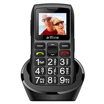artfone C1+ Téléphone Portable Senior Débloqué avec Grandes Touches | Bouton SOS - Photo 1/4