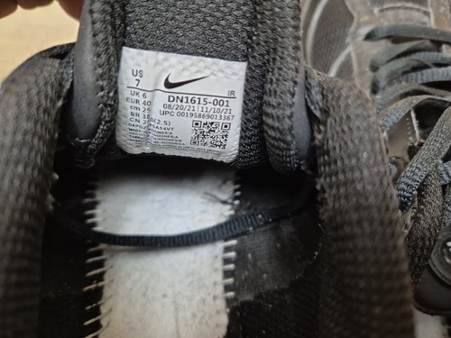 ZAPATOS DE OCIO NIKE SHOX RIDE 2 SP SUPREME SNEAKER DN1615-001 talla:40 UK:6 NEGRO - Imagen 6 de 9