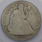 1859-O 50c Seated Liberty Half Dollar - ICG AG 3