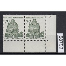 Bund 1964, Mich.-Nr.: 460 **  FN 1  Eckrand