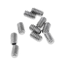 10Pcs Fin Grub Screws - Stainless Steel, Surfboard Fin Plug