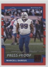 2017 Panini Donruss Press Proof Red Marcell Dareus #88 2f4