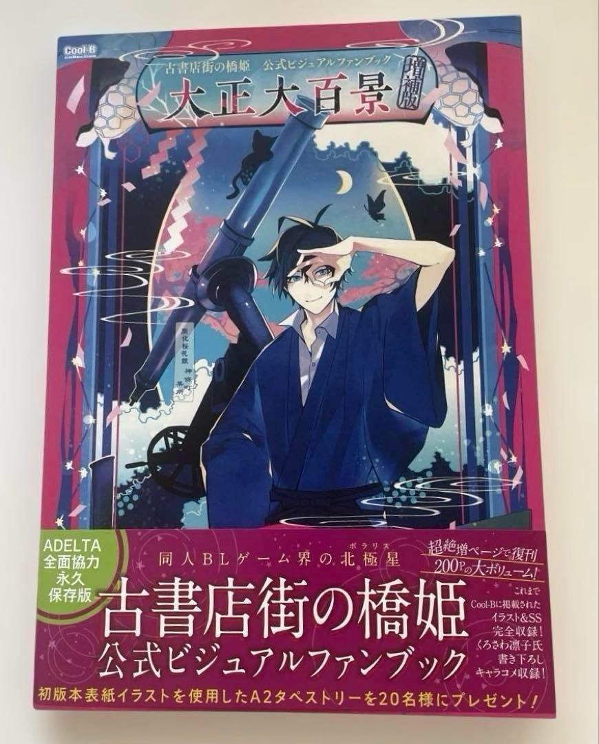 Hashihime Old Bookstore Town Official Visual Fan Book Enlarged Edition Japan