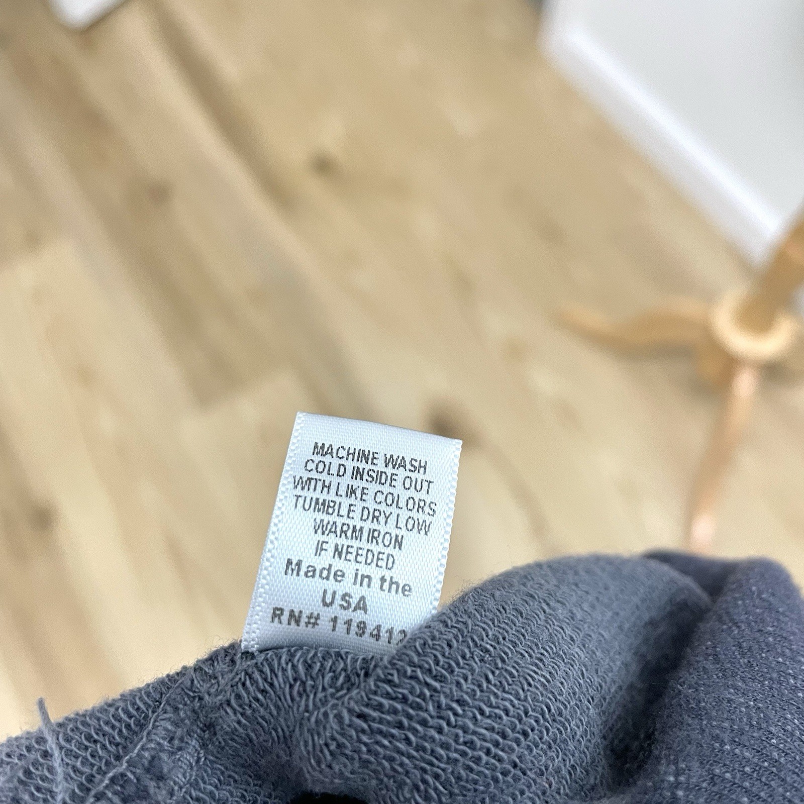 MONROW Ladder Twist-Back Pullover Sweatshirt Char… - image 9