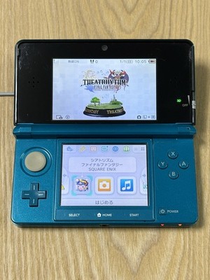 Nintendo 3DS Aqua Blue Console Tested Working Stylus Included | eBay