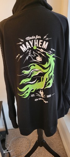 Torrid Disney Villains Made For Mayhem MaleficentAthletic Hoodie Never Worn - Picture 5 of 10