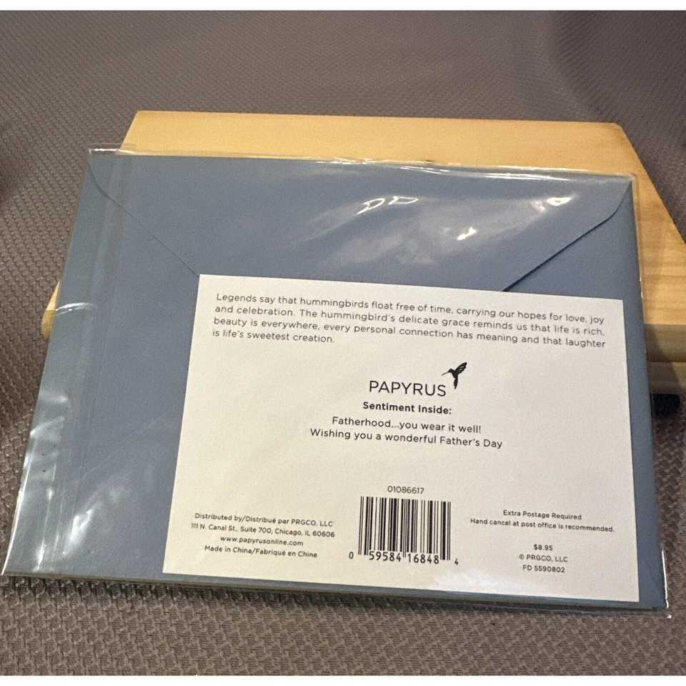 2 Papyrus Father's Day Note Card- 3D Card. Free Shipping! - Image 4 of 4