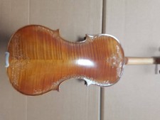 Master 4/4 violin Solid Flamed maple back spruce top hand carved K3830