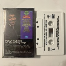 Percy Sledge - Best of Percy Sledge Cassette, 1988 Atlantic  BUY 2 GET 1 FREE