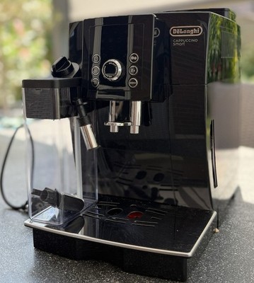 De'Longhi Cappuccino Smart Kaffeevollautomat Bohnen mit Milchaufschäumer