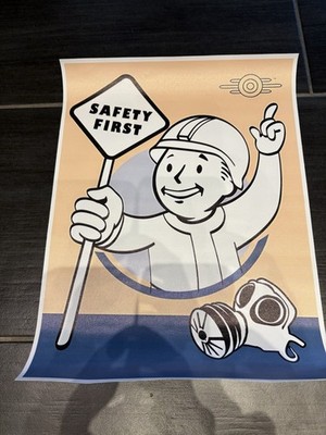 Fallout Vault-Tec Poster Kunstdruck 40x31 cm Bethesda Neu